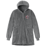 Metro Jets Plush Poncho