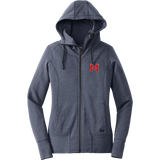 Mount St. Charles New Era Ladies Tri-Blend Fleece Full-Zip Hoodie