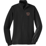 Biggby Bombers Ladies 1/4-Zip Sweatshirt