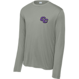 Curry College (Bleed Purple CC) Long Sleeve PosiCharge Competitor Tee
